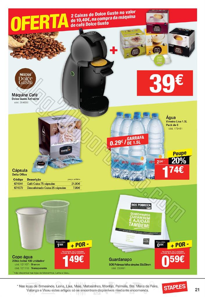 Antevisão Folheto STAPLES Primavera promoções d