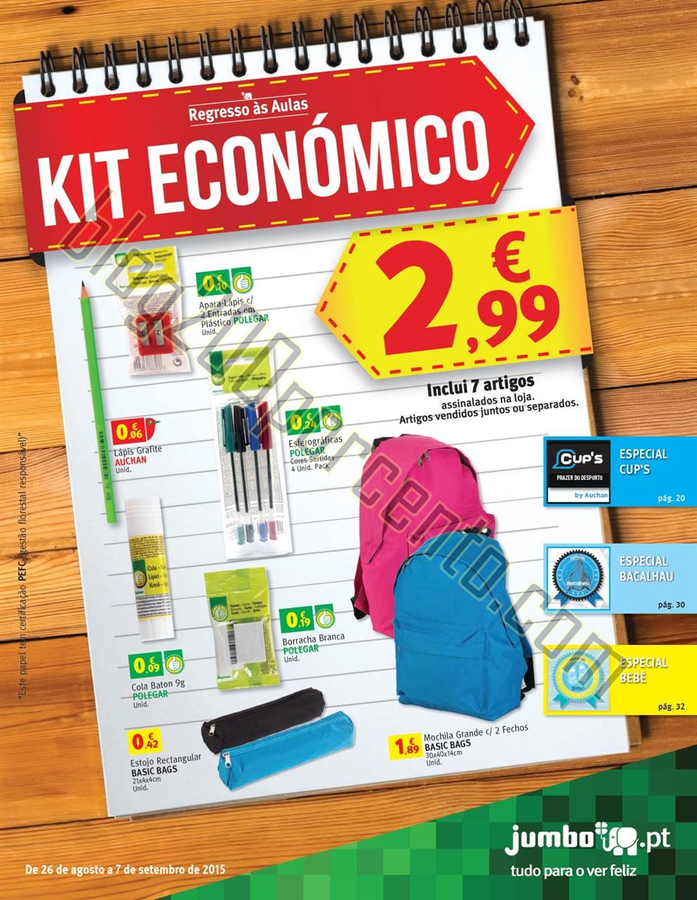 Antevisão Folheto JUMBO Promoções de 26 agosto 