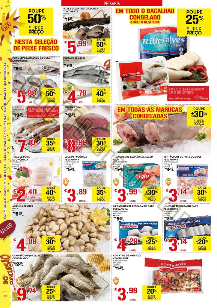 Antevisão Folheto CONTINENTE Promoções de 8 a 1