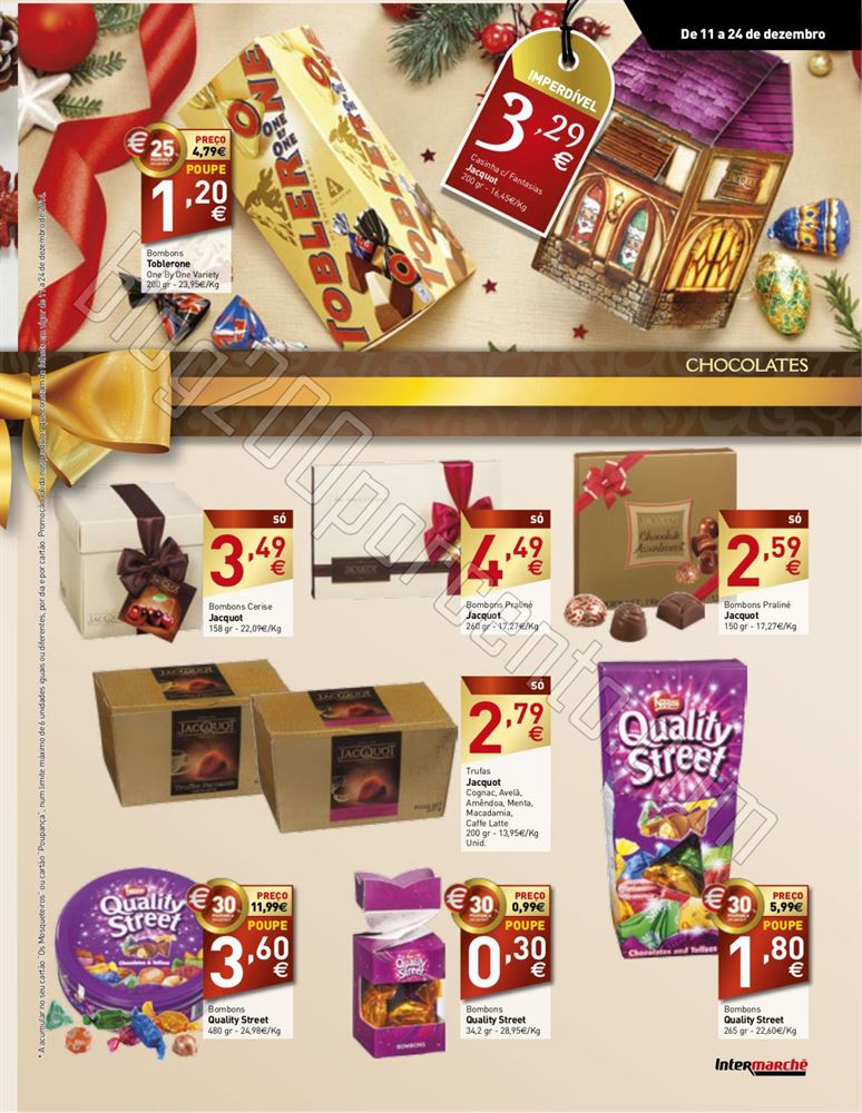 Antevisão novo folheto INTERMARCHÉ de 11 a 24 de