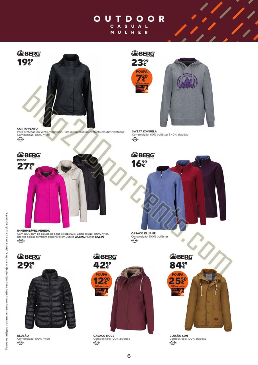 Antevisão Folheto SPORT ZONE promoções de 29 ou