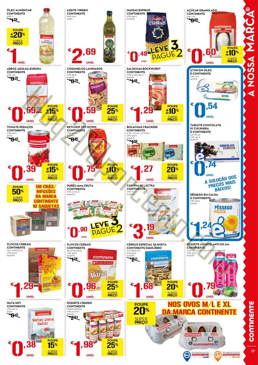Antevisão Folheto CONTINENTE Promoções de 20 a 