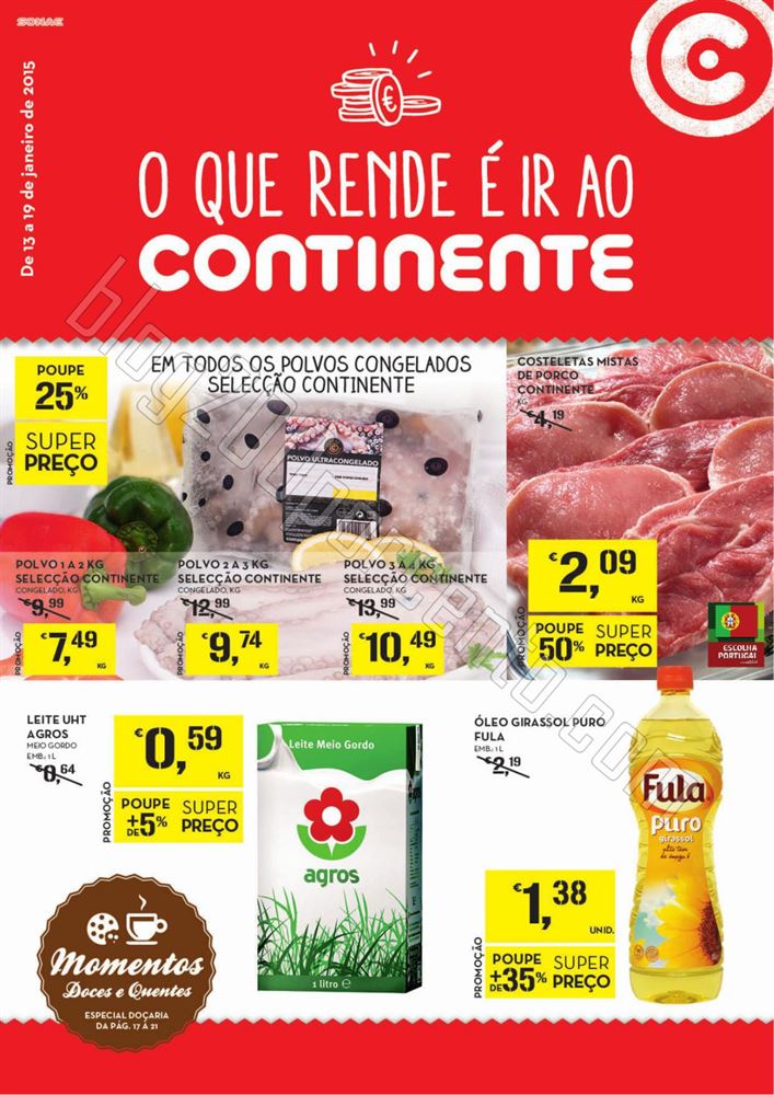 Antevisão Folheto CONTINENTE de 13 a 19 janeiro H