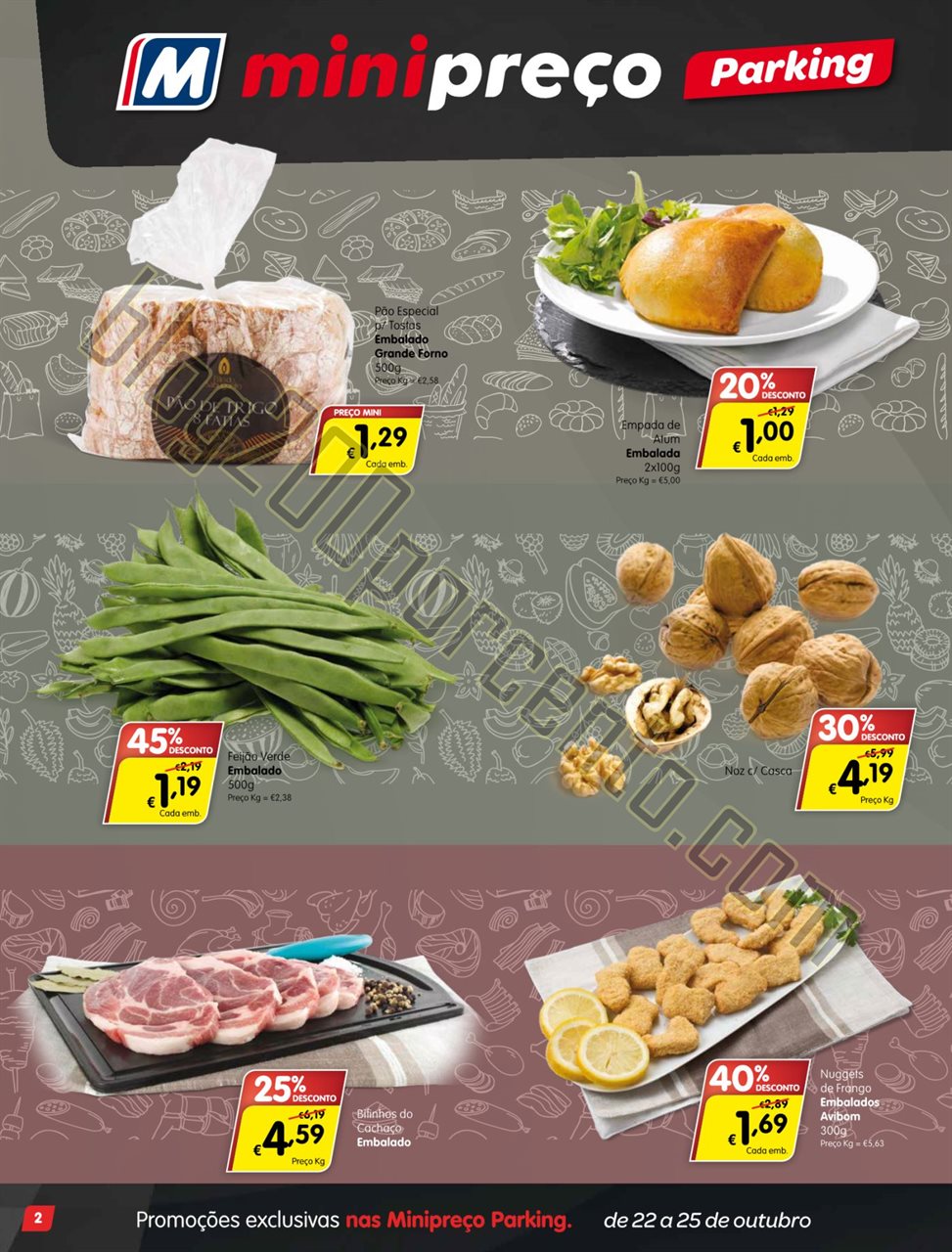 Antevisão Folheto MINIPREÇO Parking de 22 a 28 o