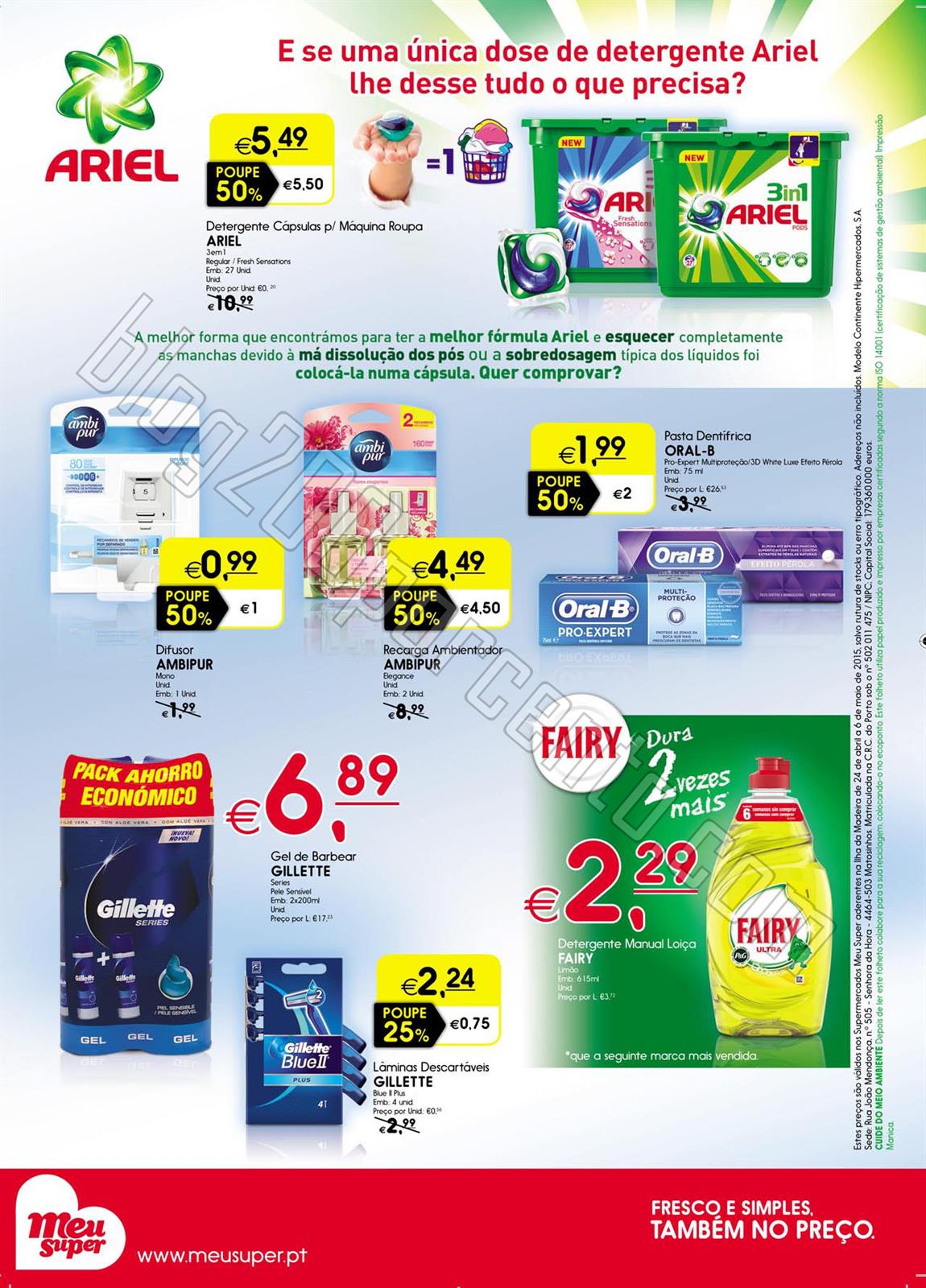 Novo Folheto MEU SUPER Promoções de 24 abril a 6