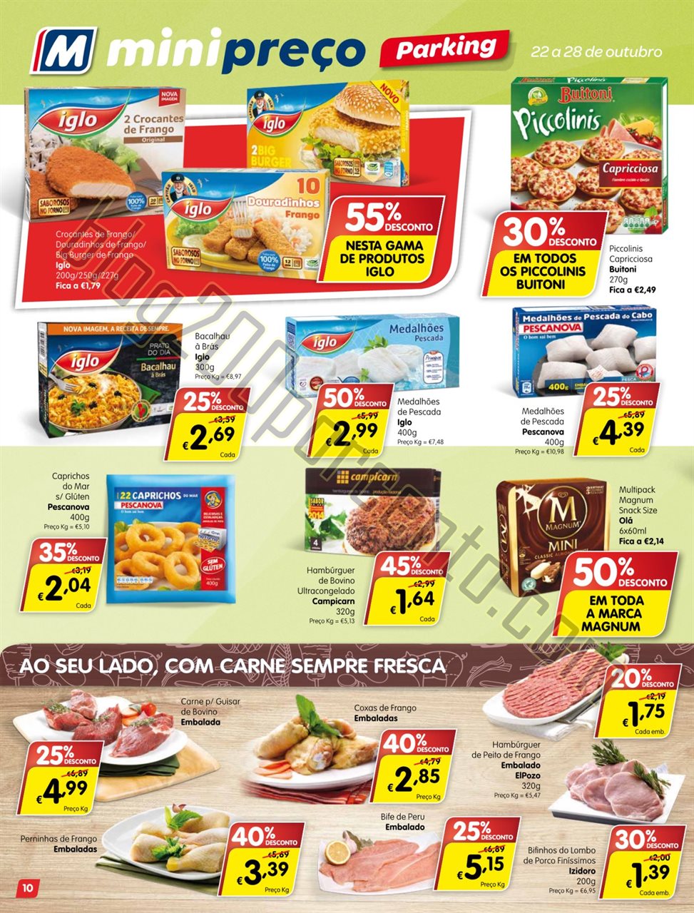 Antevisão Folheto MINIPREÇO Parking de 22 a 28 o