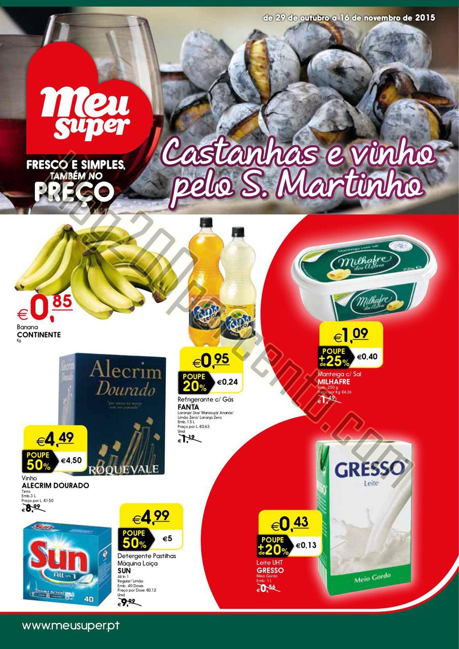 Novo Folheto MEU SUPER Promoções de 29 outubro a