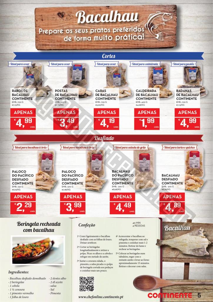 Antevisão Folheto CONTINENTE Promoções de 17 a 