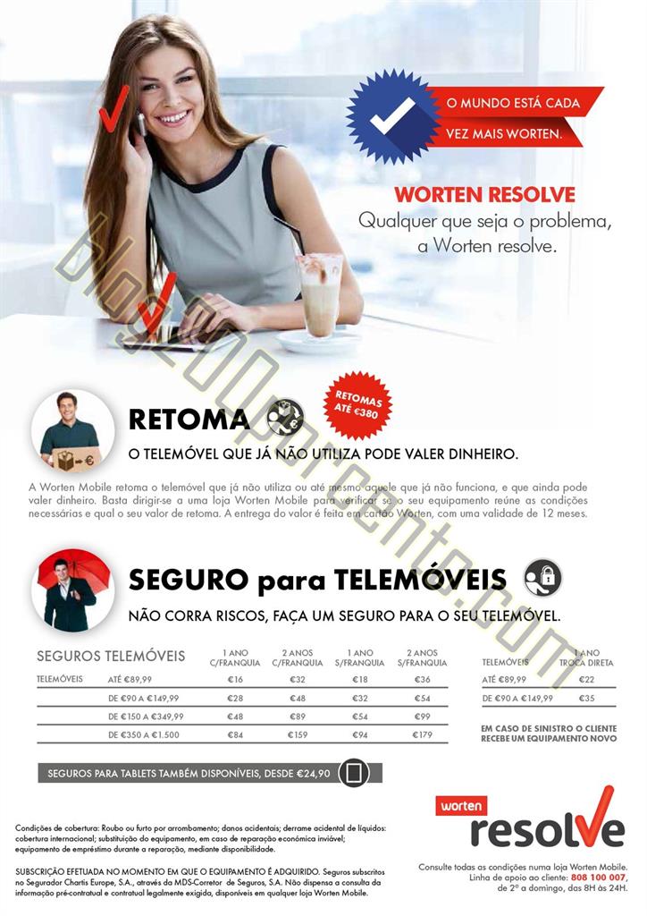 Novo Folheto WORTEN MOBILE Promoções até 2 sete