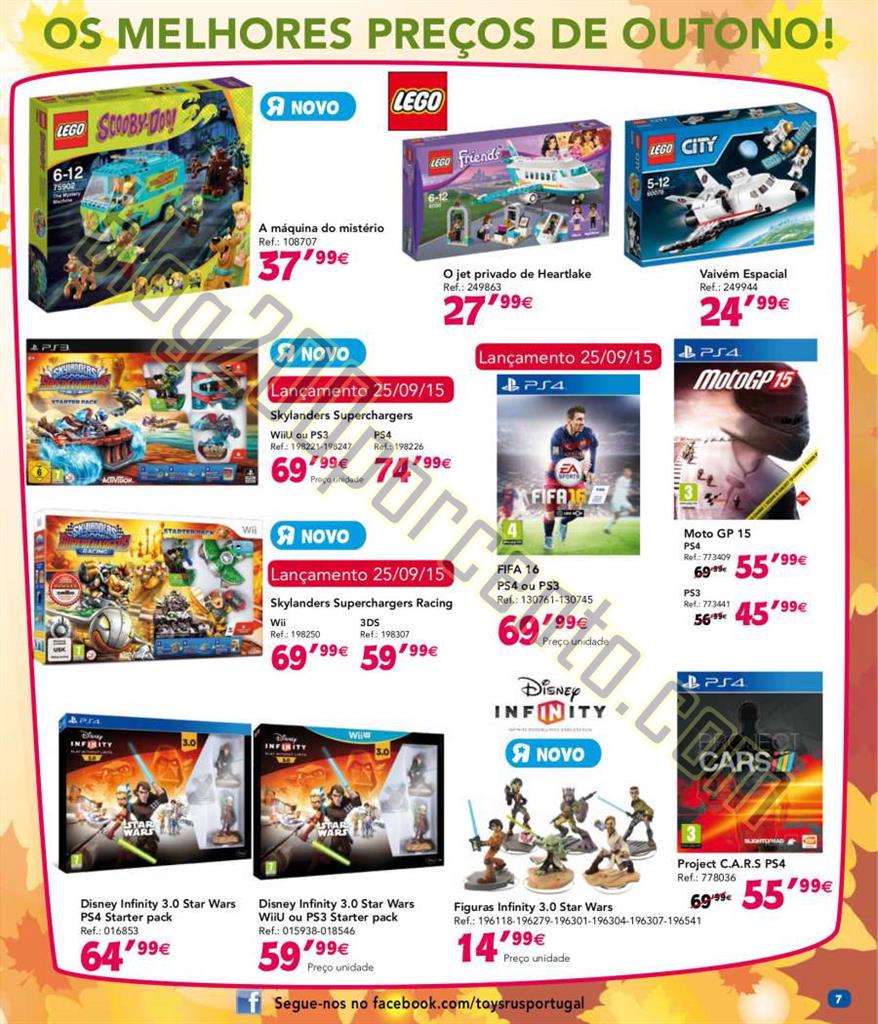 Novo Folheto TOYSRUS Promoções de 17 setembro a 