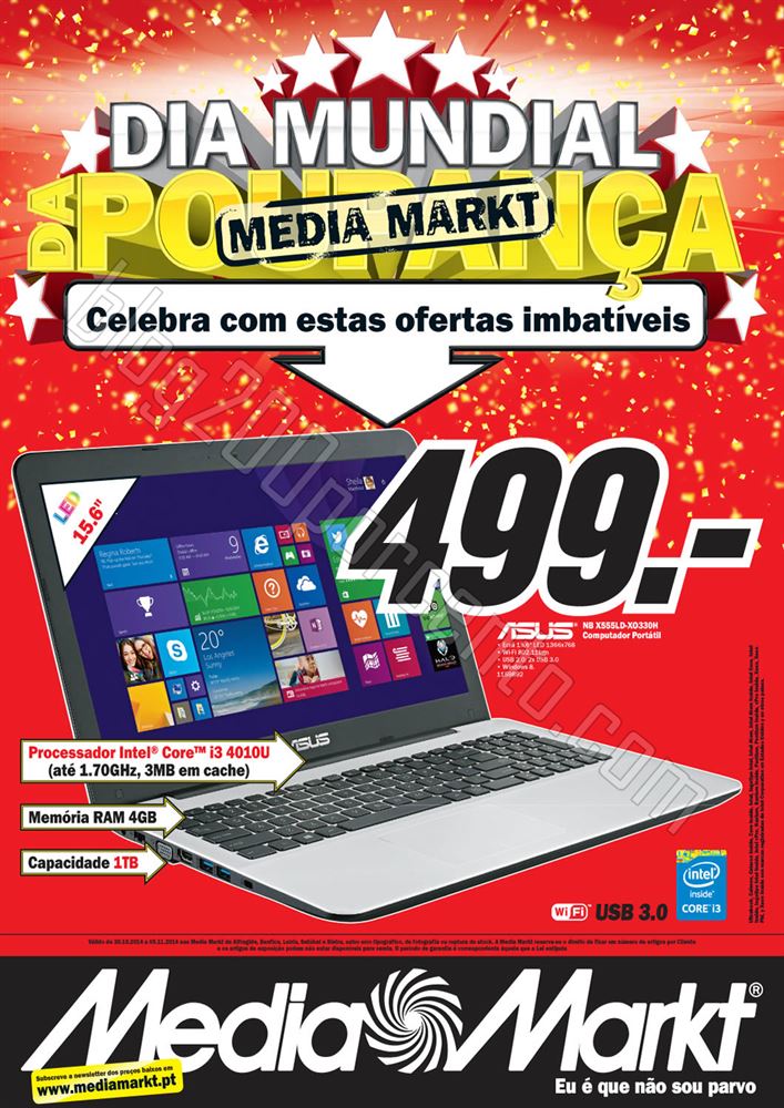Antevisão Folheto MEDIA MARKT Centro de 30 outubr