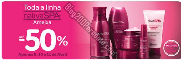 Até 50% de desconto | BOTICÁRIO | de 9 a 11 abril