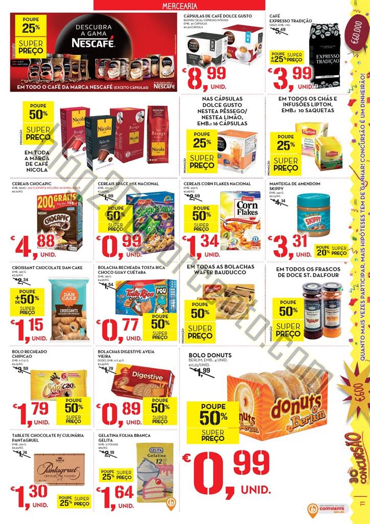 Antevisão Folheto CONTINENTE Promoções de 9 a 1