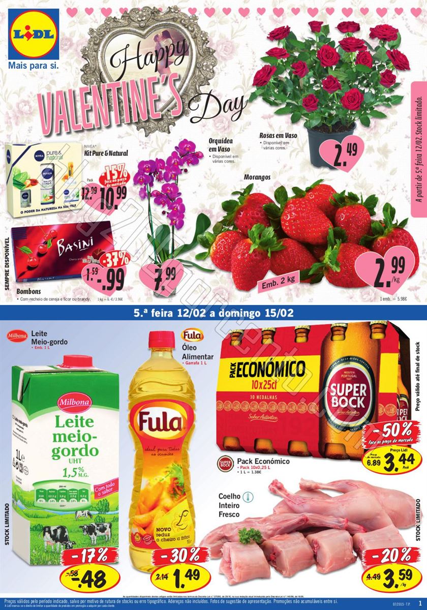 Antevisão Folheto LIDL promoções de 12 a 18 fev