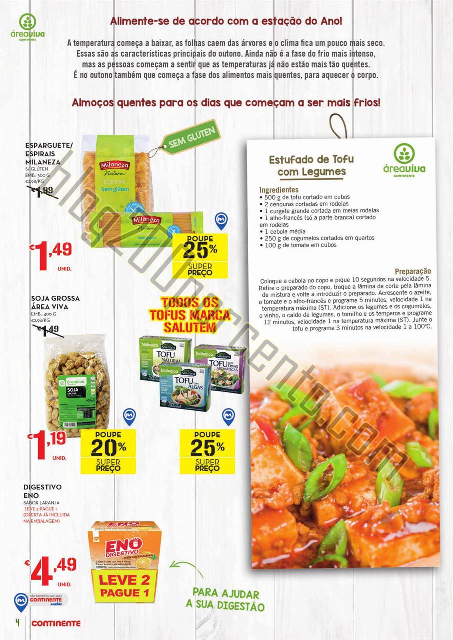 Antevisão Folheto CONTINENTE Área Viva promoçõ