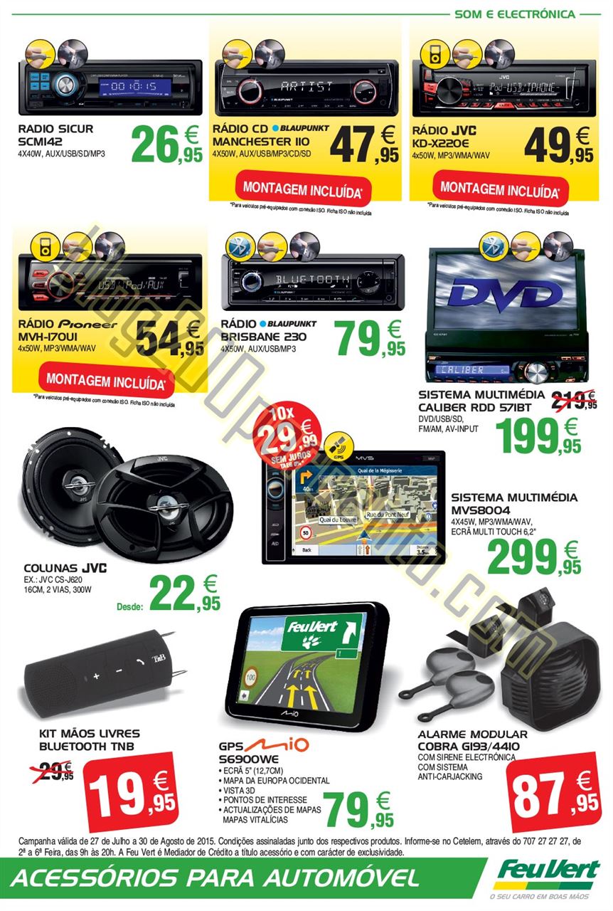 Antevisão Folheto FEU VERT Promoções de 27 julh