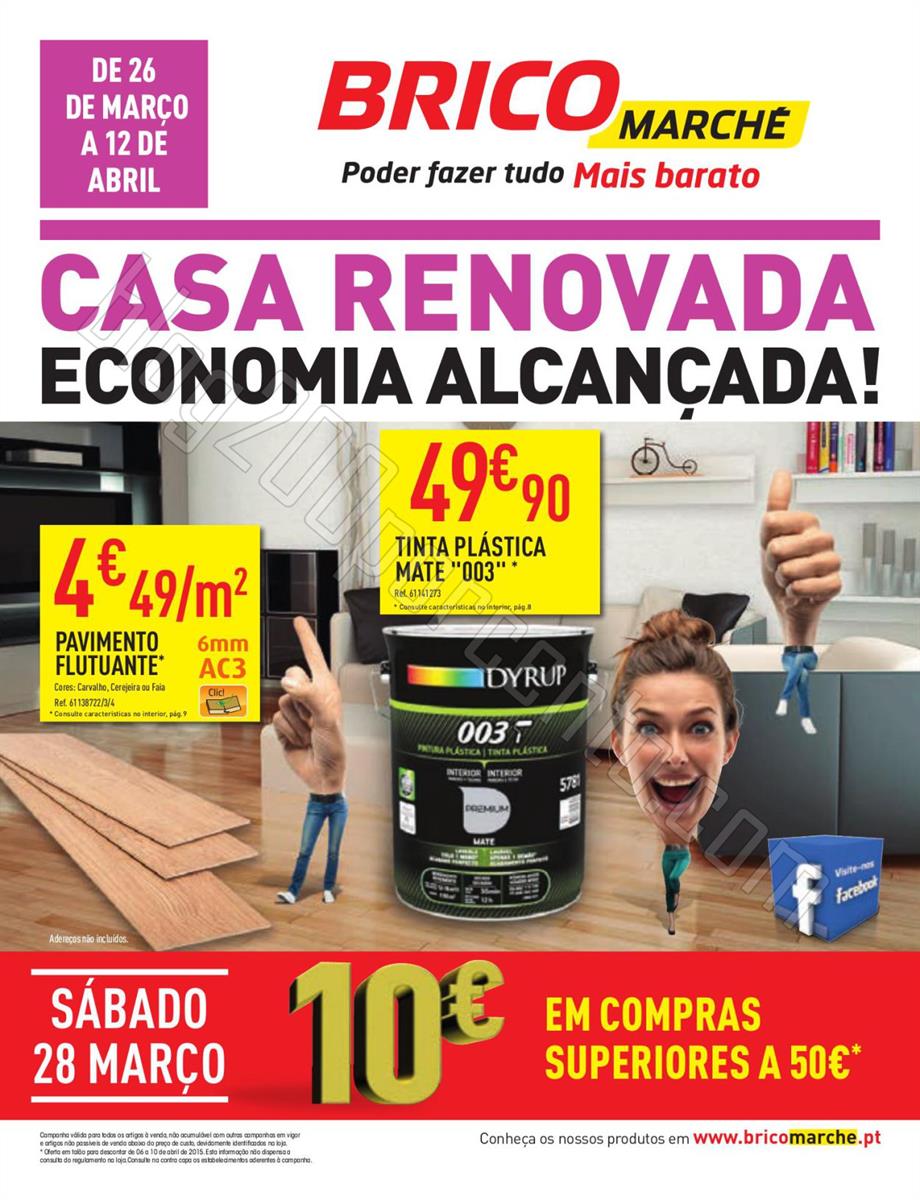 Antevisão Folheto BRICOMARCHÉ de 26 março a 12 