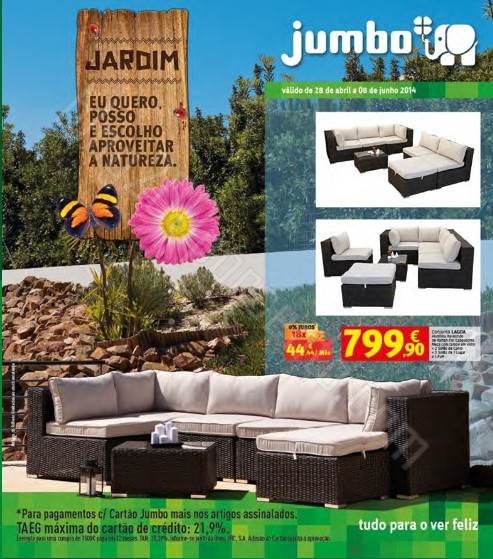 Novo folheto | JUMBO | de 28 abril a 8 junho - Jardim