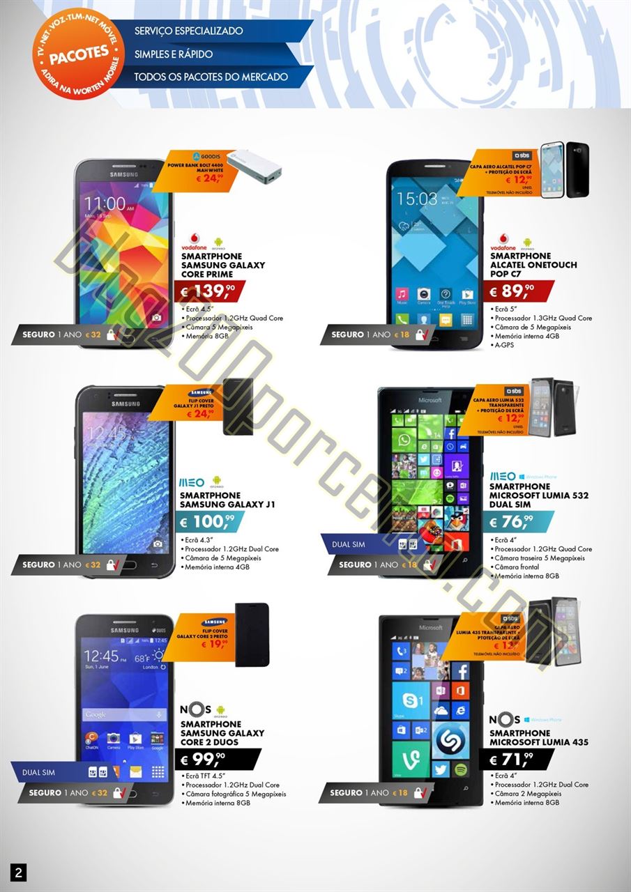 Novo Folheto WORTEN Promoções de 7 a 20 outubro 