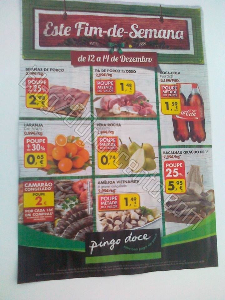 Antevisão Folheto PINGO DOCE Fim de semana de 12 