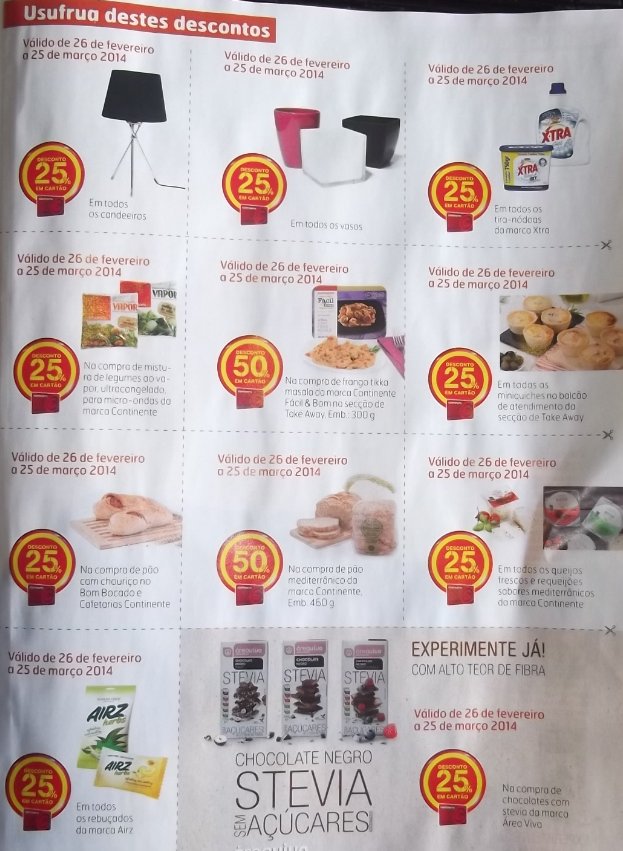 Já Fui comprar a revista do | CONTINENTE | a magazine