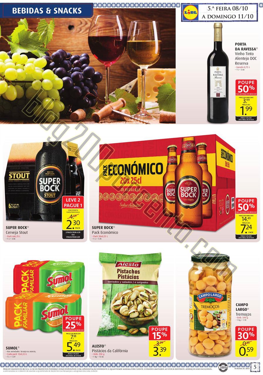 Antevisão Folheto LIDL promoções de 8 a 14 outu