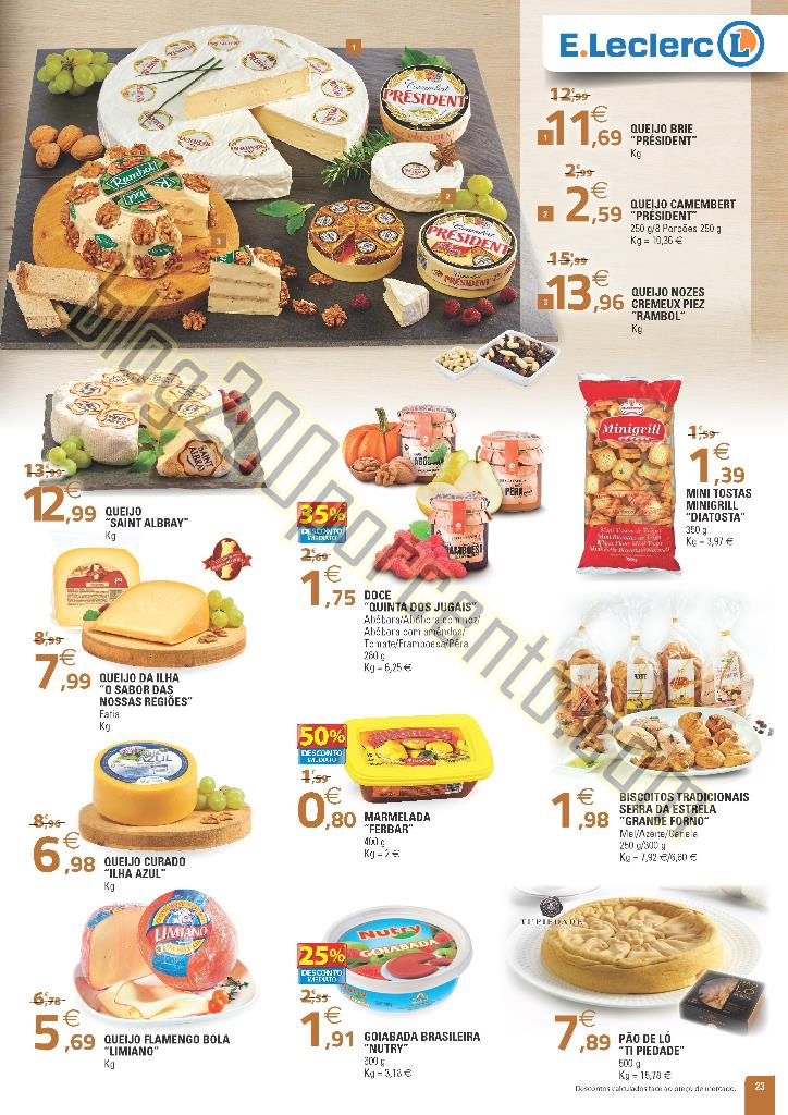 Antevisão Folheto E-LECLERC Vinhos de 29 setembro