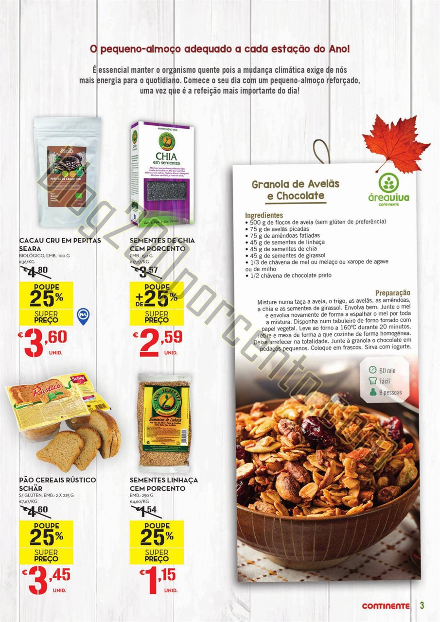 Antevisão Folheto CONTINENTE Área viva de 3 a 24