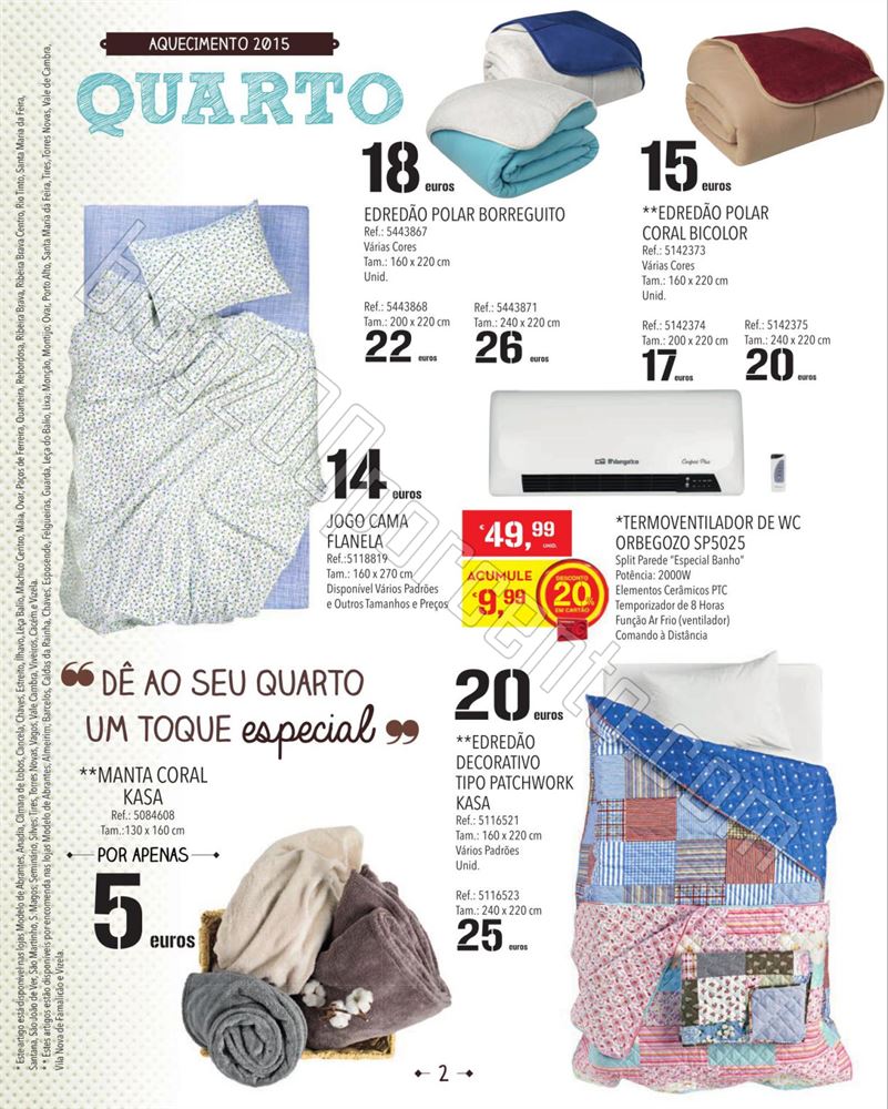 Antevisão Folheto CONTINENTE Aquecimento de 2 a 1