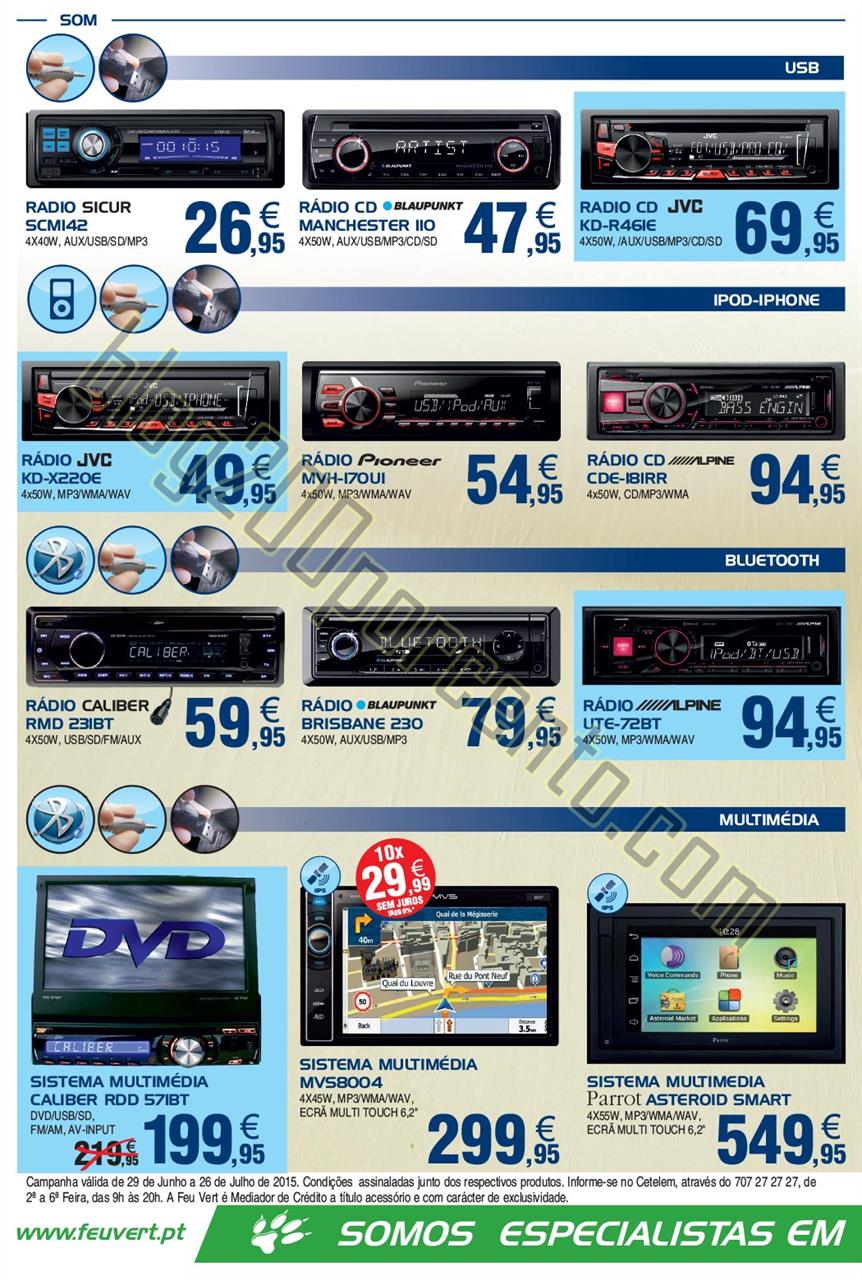 Antevisão Folheto FEU VERT de 29 junho a 26 julho