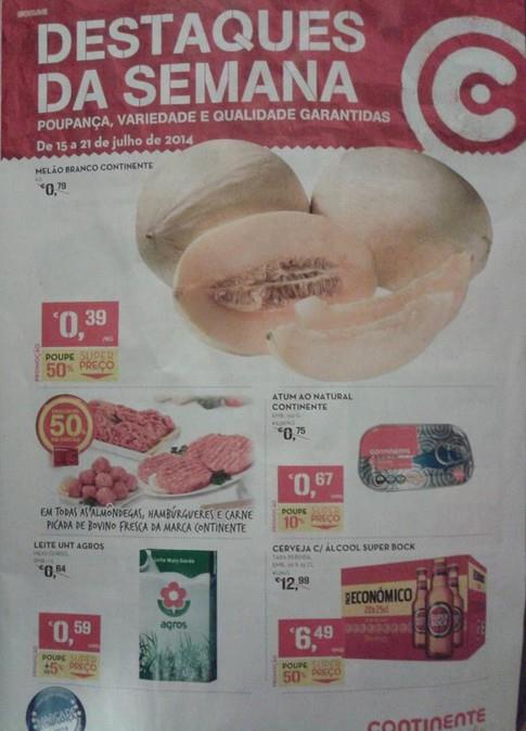 Antevisão Folheto CONTINENTE Promoções de 15 a 21 julho