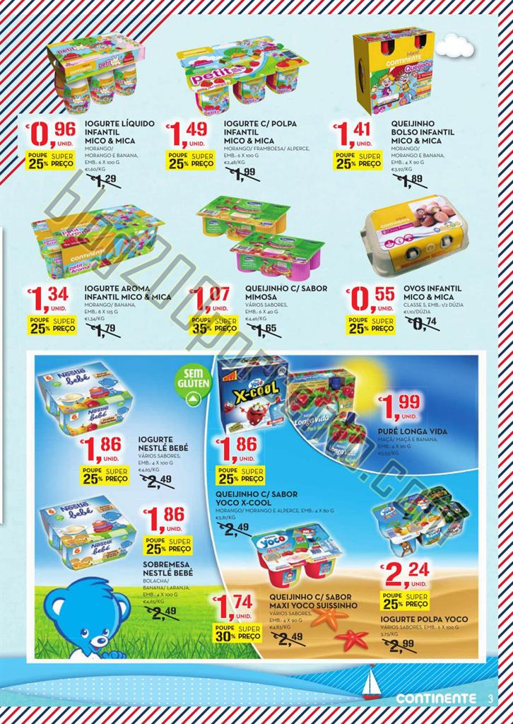 Antevisão Folheto CONTINENTE Bebé de 9 a 28 junh