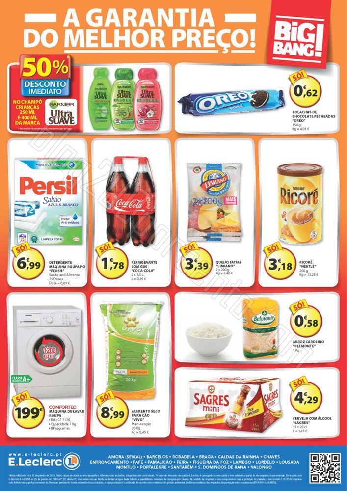 Antevisão Folheto E-LECLERC Fim de Semana de 16 a