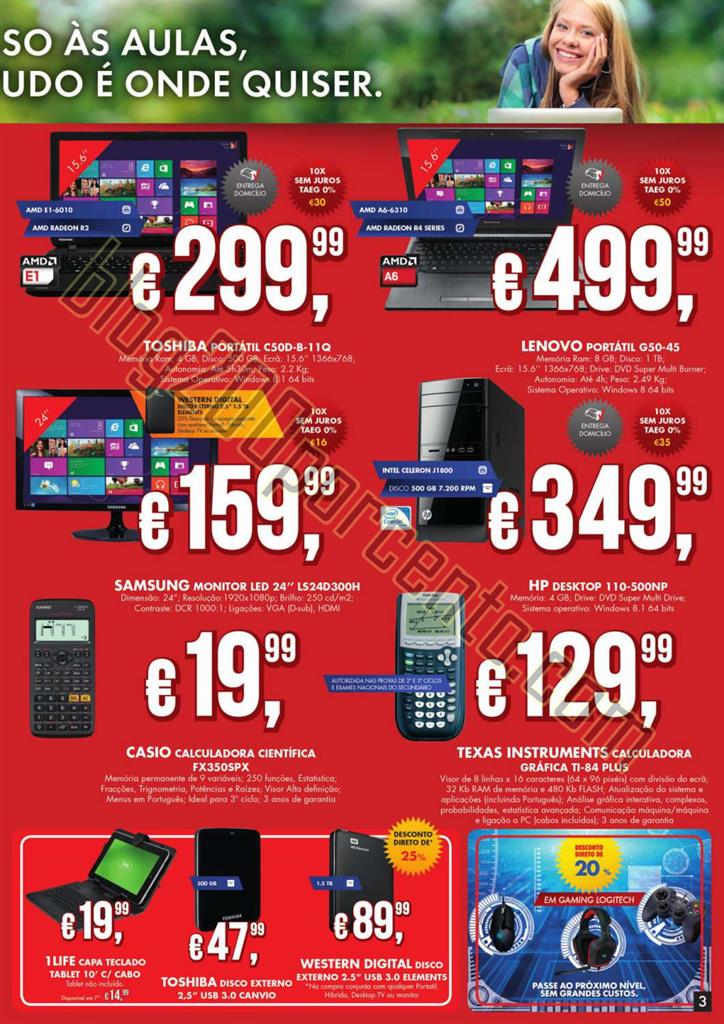 Novo Folheto WORTEN Regresso às aulas II de 19 ag