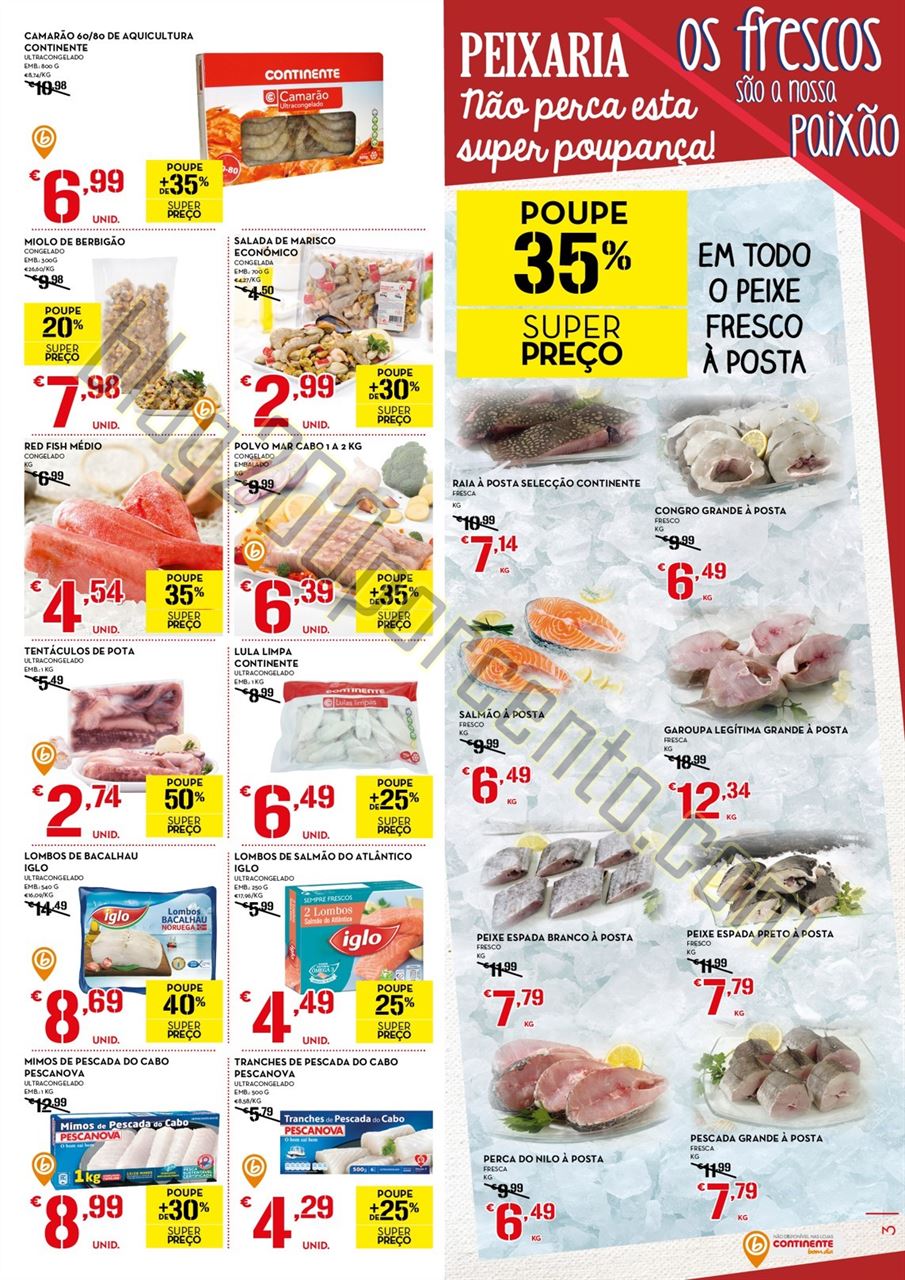 Antevisão Folheto CONTINENTE Promoções de 25 a 