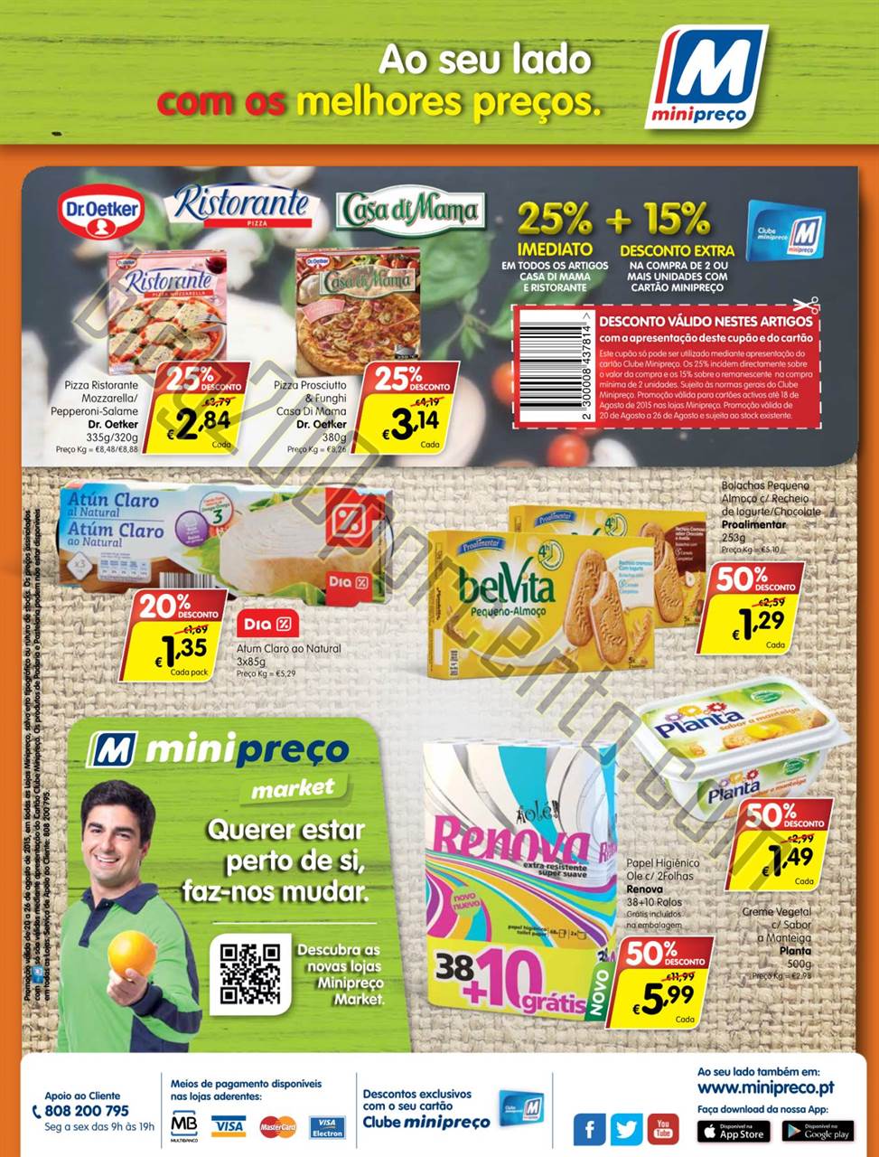 Antevisão Folheto MINIPREÇO Promoções de 20 a 