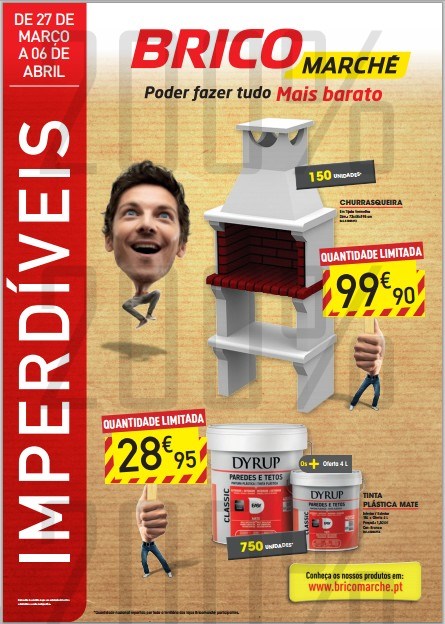 Novo folheto | BRICOMARCHÉ | de 27 março a 6 abril