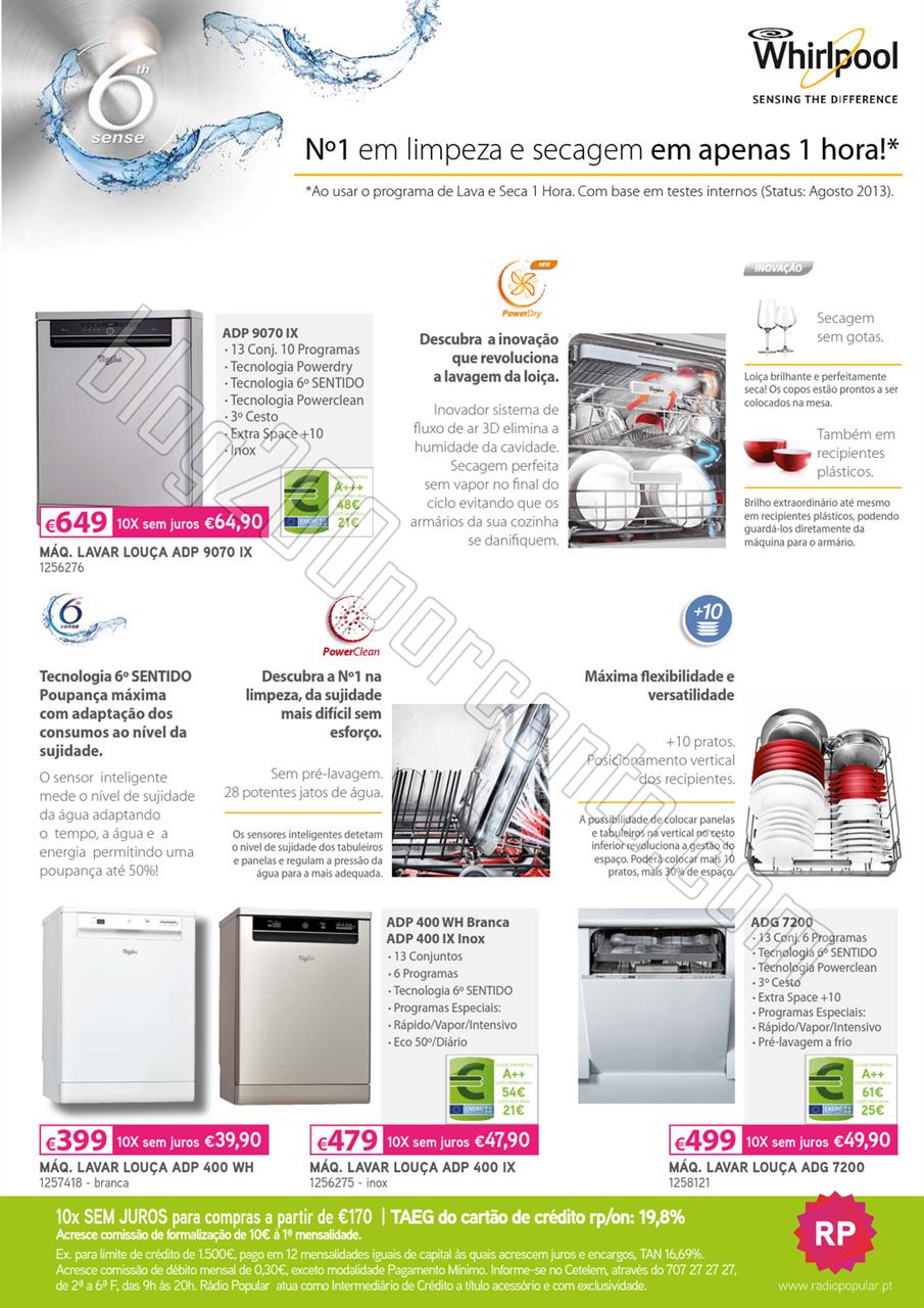 Antevisão Folheto RADIO POPULAR Promoções de 3 