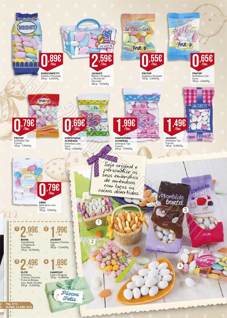 Antevisão Folheto INTERMARCHÉ Páscoa de 26 mar