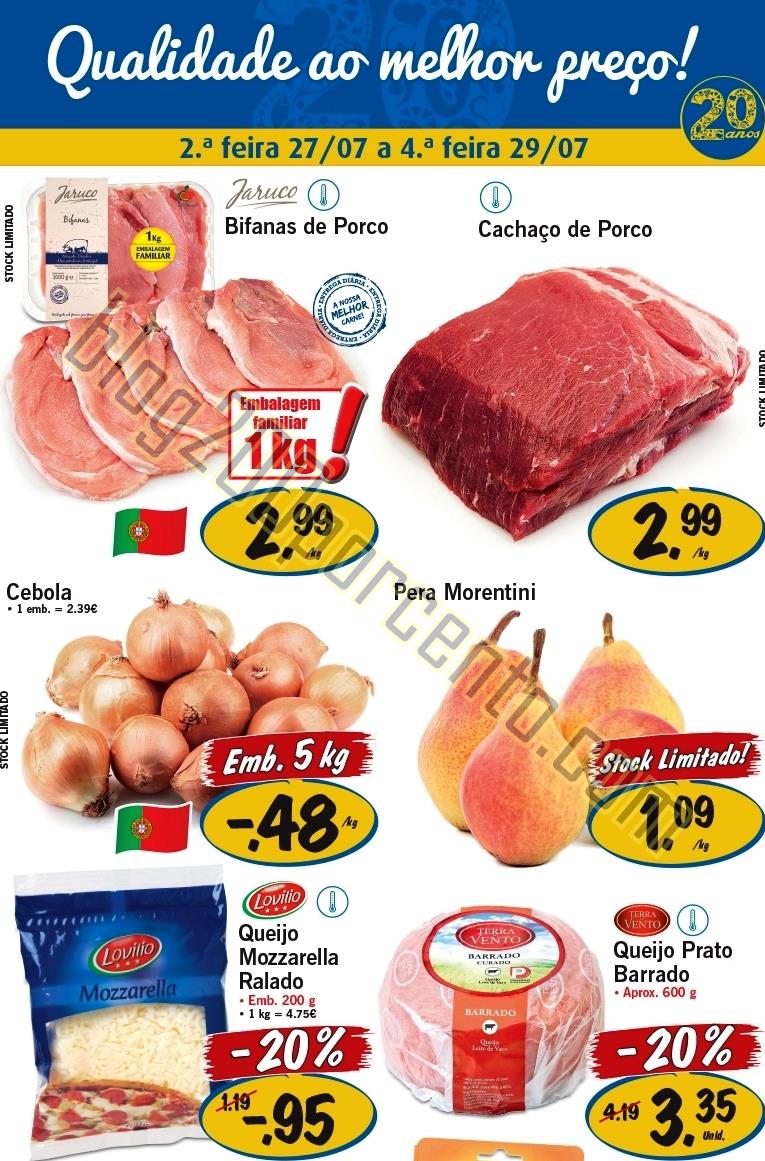 Antevisão Folheto LIDL de 27 a 29 julho - segunda