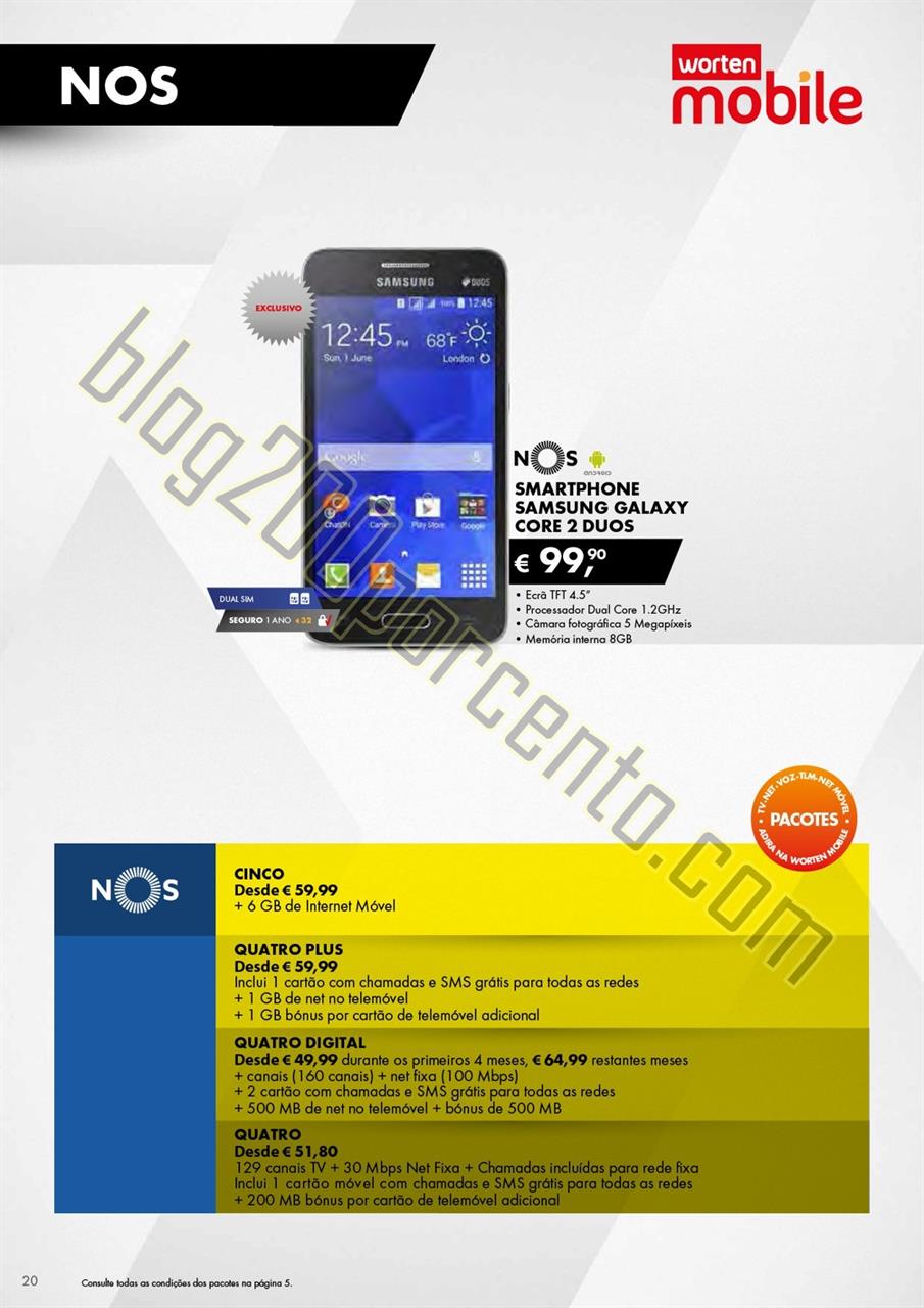 Antevisão Folheto WORTEN MOBILE de 3 setembro a 1