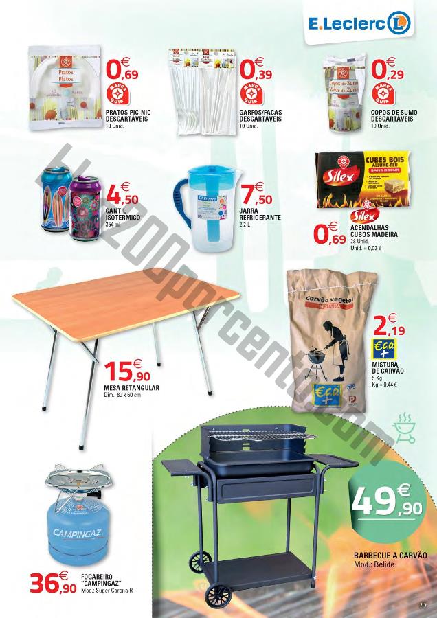Antevisão Folheto E-LECLERC Auto e Campismo de 19