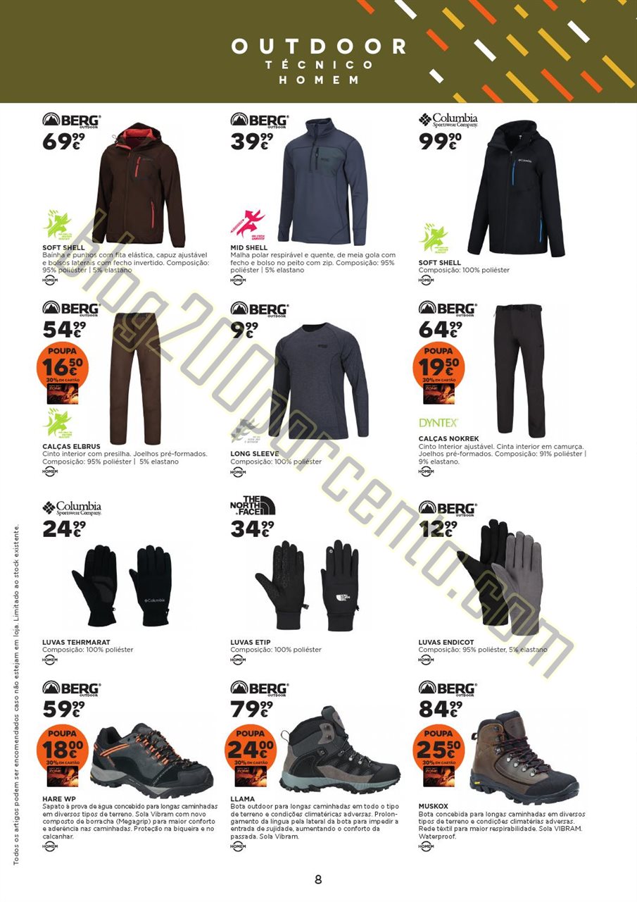 Antevisão Folheto SPORT ZONE promoções de 29 ou