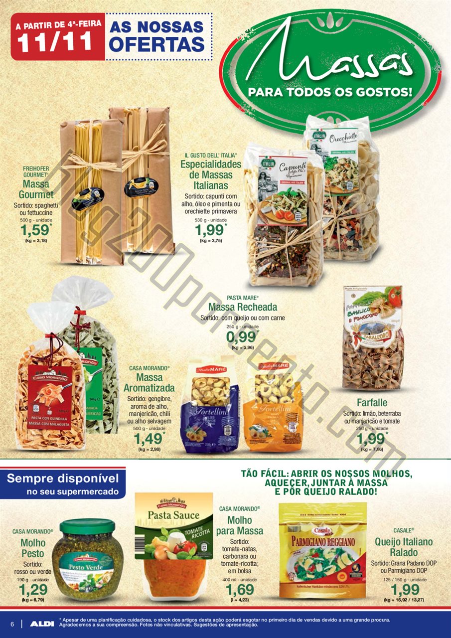 Antevisão Folheto ALDI Promoções a partir de 11