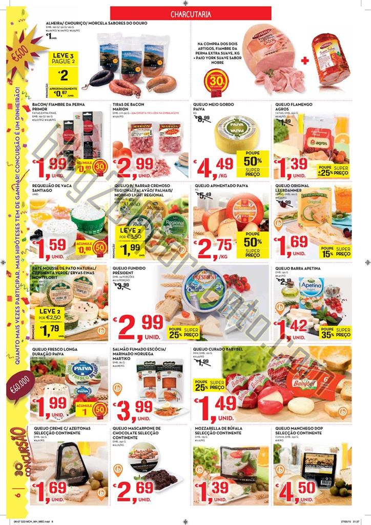 Antevisão Folheto CONTINENTE Promoções de 2 a 8