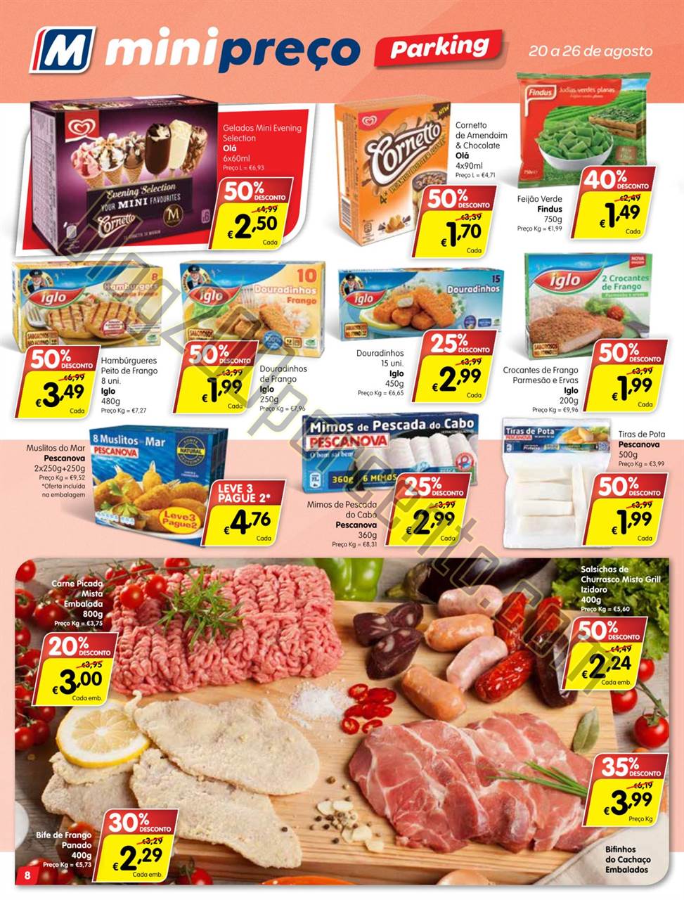 Antevisão Folheto MINIPREÇO Parking de 20 a 26 a