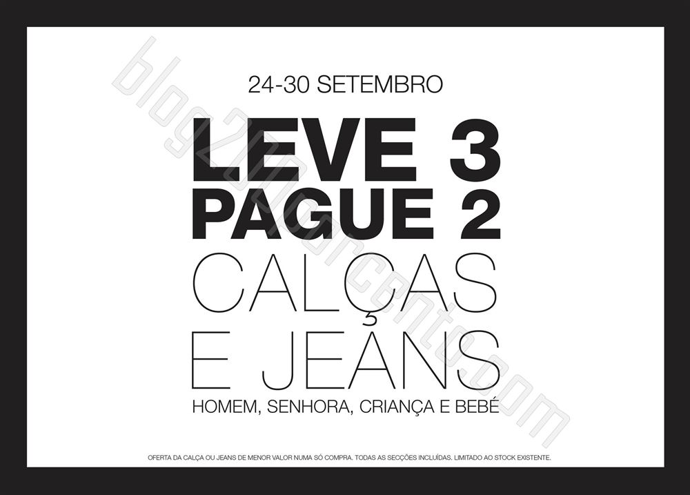 Leve 3 Pague 2 CODE - PINGO DOCE de 24 a 30 setembro