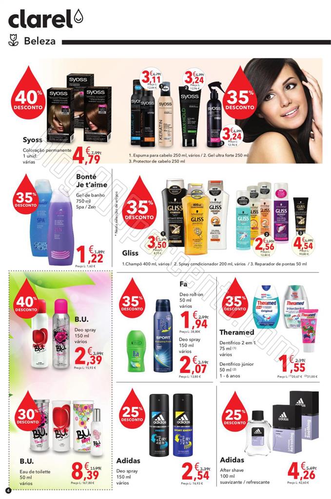 Antevisão Folheto CLAREL Promoções de 2 a 15 ab