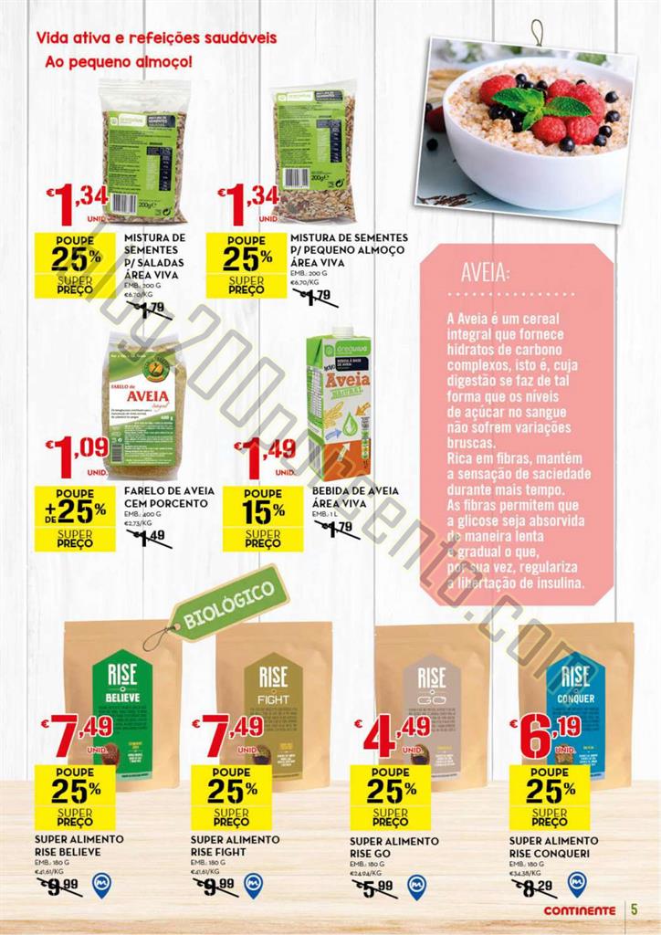 Antevisão Folheto CONTINENTE Área Viva promoçõ