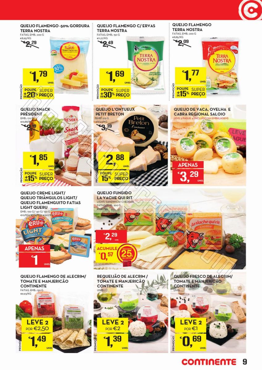 Antevisão Folheto CONTINENTE de 3 a 9 fevereiro p